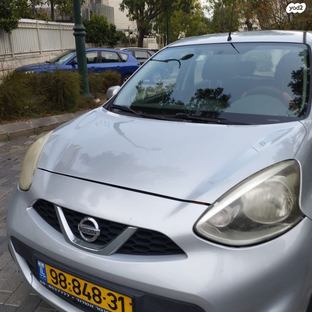 מודעת רכב ניסאן מיקרה