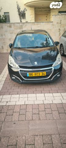 מודעת רכב פיג'ו 208