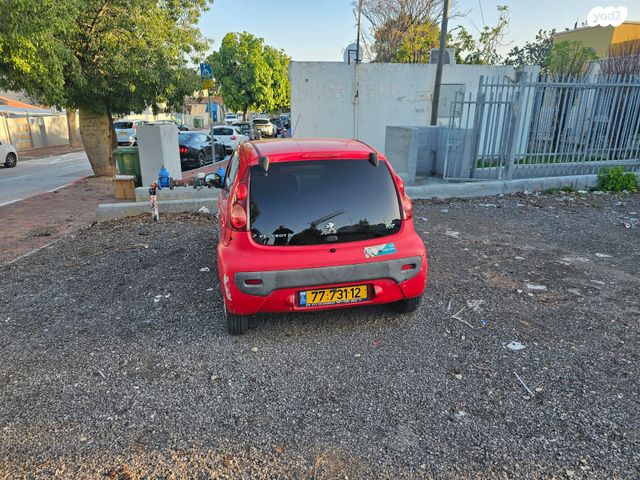 מודעת רכב פיג'ו 107