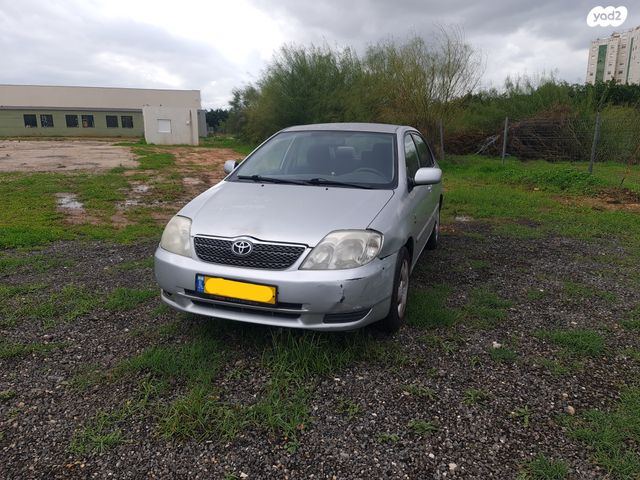 מודעת רכב טויוטה קורולה