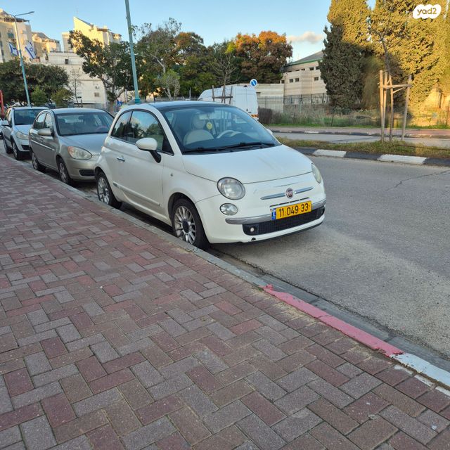 מודעת רכב פיאט 500