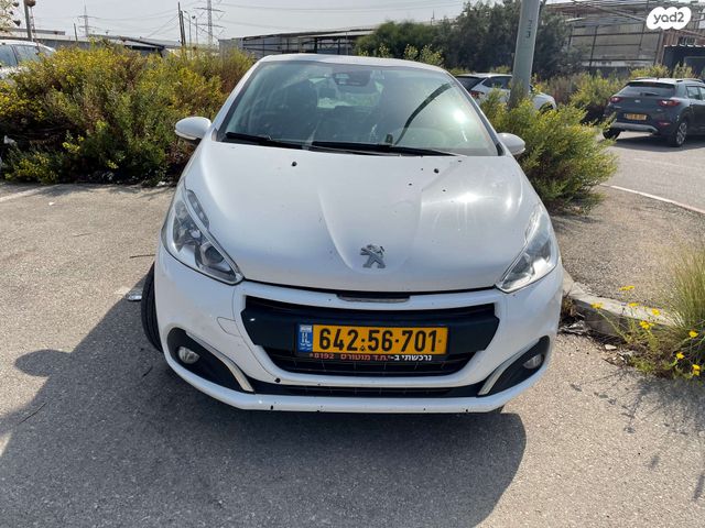 מודעת רכב פיג'ו 208