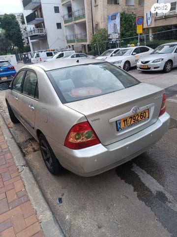 מודעת רכב טויוטה קורולה