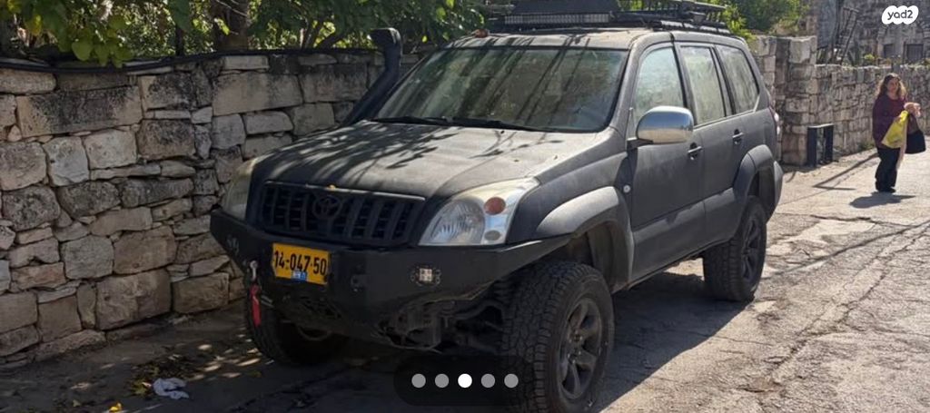 מודעת רכב טויוטה לנד קרוזר