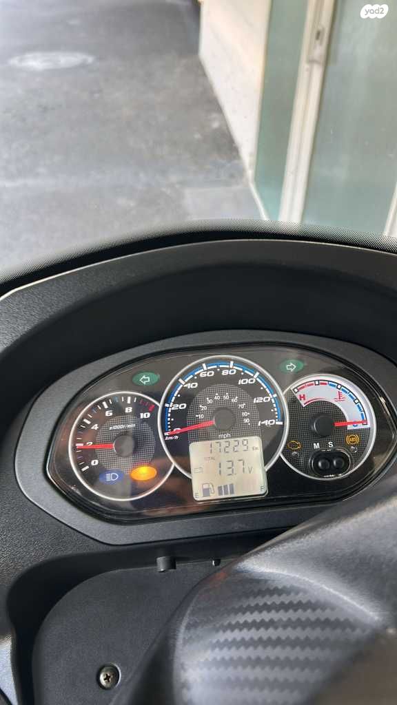 מודעת רכב סאן יאנג ג'וי רייד 200