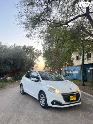 מודעת רכב פיג'ו 208