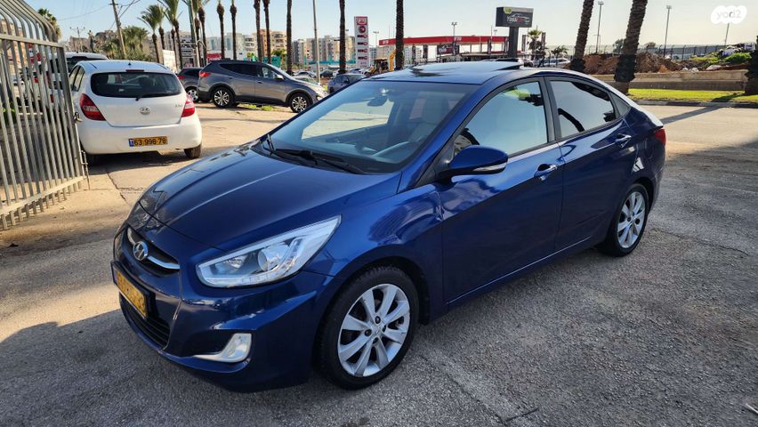 מודעת רכב יונדאי אקסנט i25