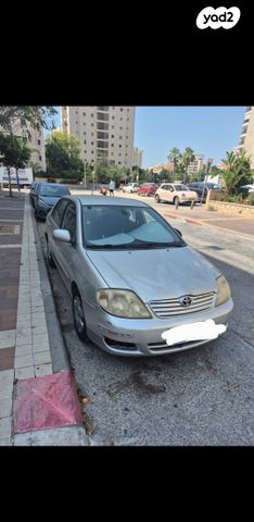 מודעת רכב טויוטה קורולה
