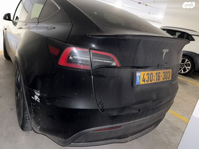 מודעת רכב טסלה מודל Y