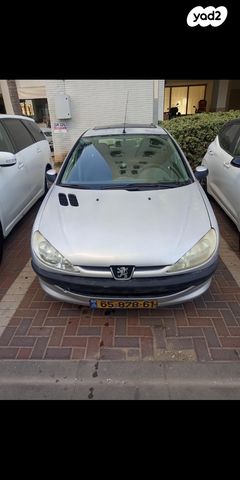 מודעת רכב פיג'ו 206