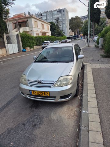 מודעת רכב טויוטה קורולה