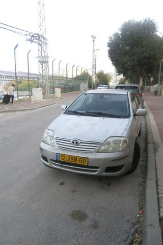 מודעת רכב טויוטה קורולה