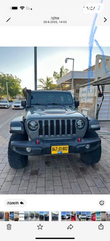 מודעת רכב ג'יפ רנגלר