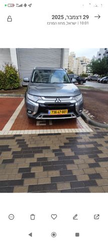 מודעת רכב מיצובישי אאוטלנדר