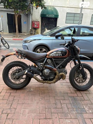 מודעת רכב דוקאטי סקרמבל קלאסיק 