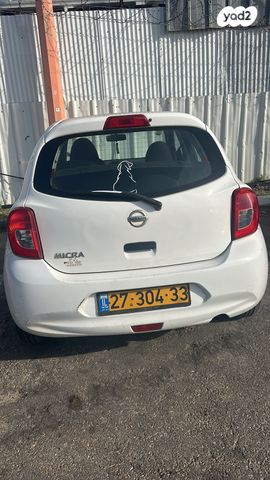 מודעת רכב ניסאן מיקרה