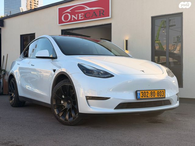 מודעת רכב טסלה מודל Y