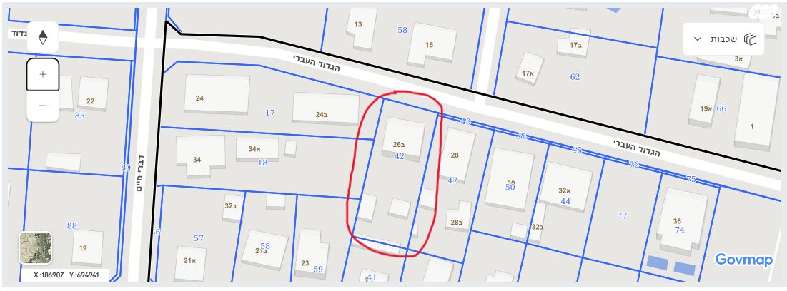 בית פרטי/ קוטג', הגדוד העברי 26, עין התכלת, נתניה