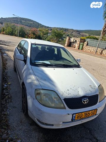מודעת רכב טויוטה קורולה