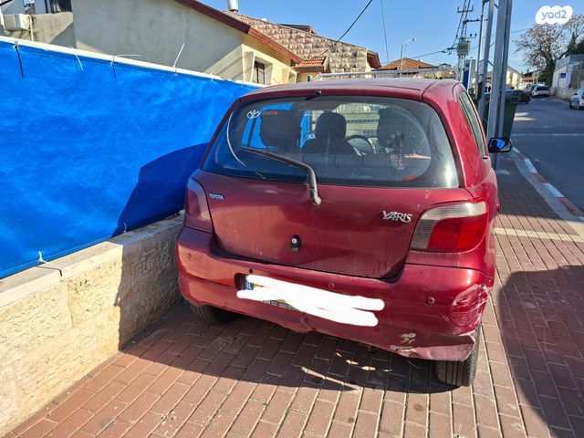 מודעת רכב טויוטה יאריס