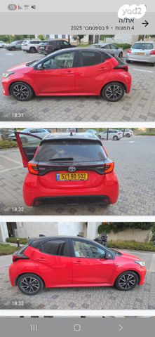 מודעת רכב טויוטה יאריס