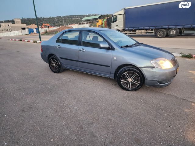 מודעת רכב טויוטה קורולה