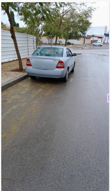 מודעת רכב טויוטה קורולה