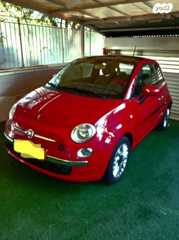 מודעת רכב פיאט 500