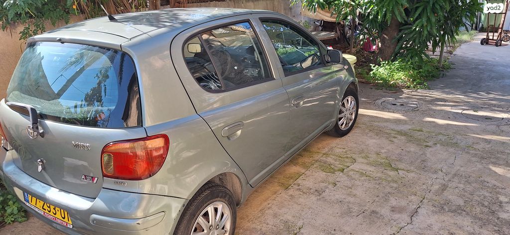 מודעת רכב טויוטה יאריס