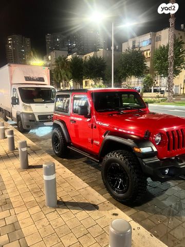 מודעת רכב ג'יפ רנגלר