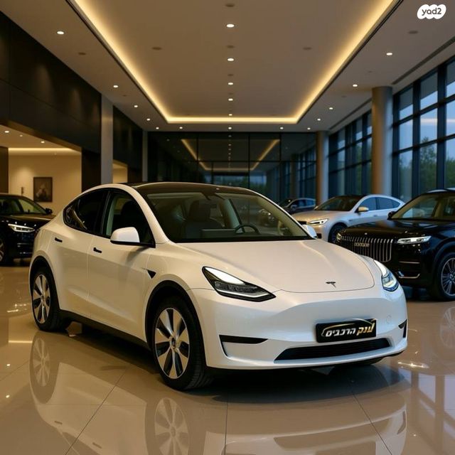 מודעת רכב טסלה מודל Y
