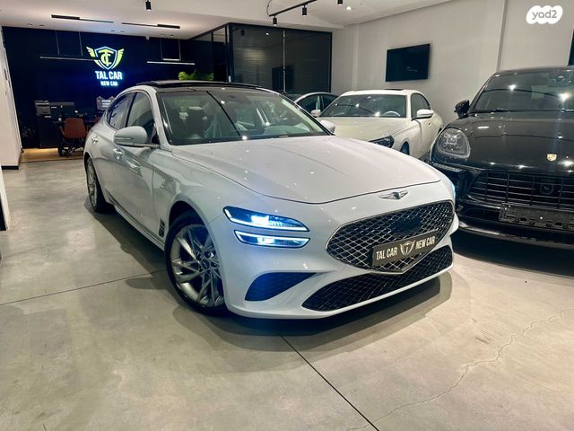 מודעת רכב ג'נסיס G70