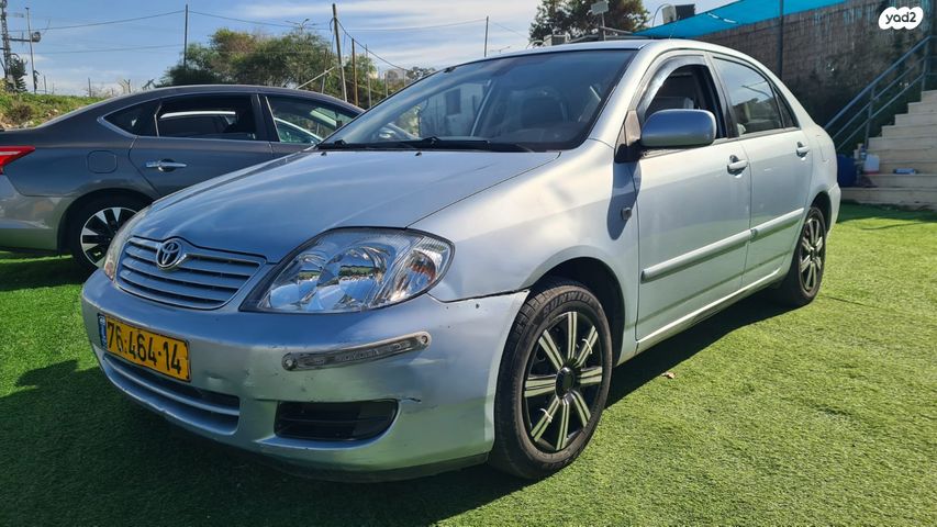מודעת רכב טויוטה קורולה