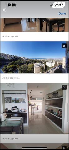 דירה, יהודה בורלא 29, רמות רמז, חיפה