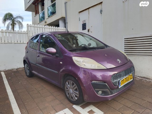 מודעת רכב פיג'ו 107