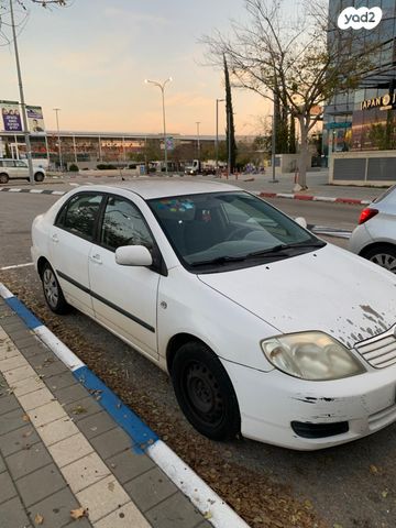 מודעת רכב טויוטה קורולה