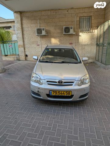 מודעת רכב טויוטה קורולה