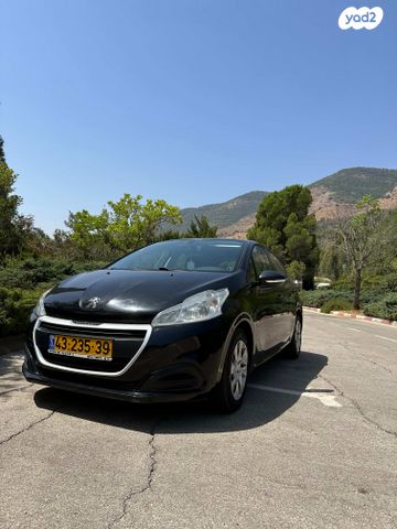 מודעת רכב פיג'ו 208