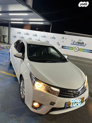 מודעת רכב טויוטה קורולה