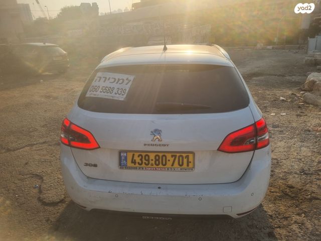 מודעת רכב פיג'ו 308