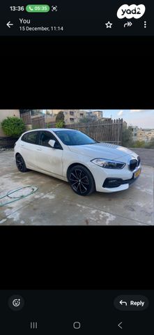 מודעת רכב ב מ וו סדרה 1