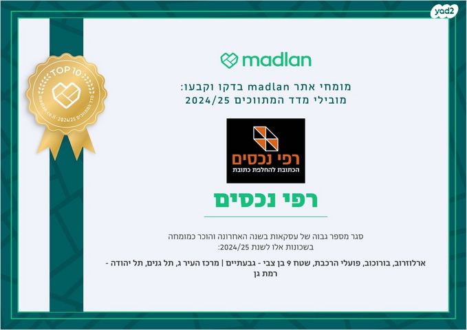 גג/ פנטהאוז, שינקין, גבעתיים