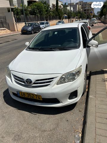 מודעת רכב טויוטה קורולה