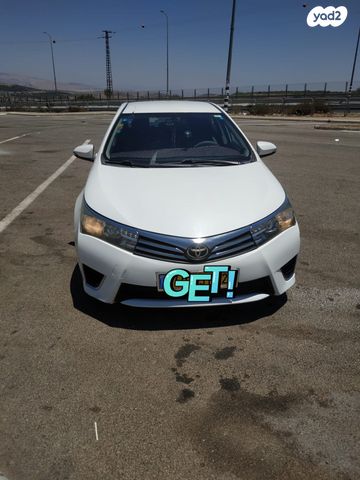 מודעת רכב טויוטה קורולה