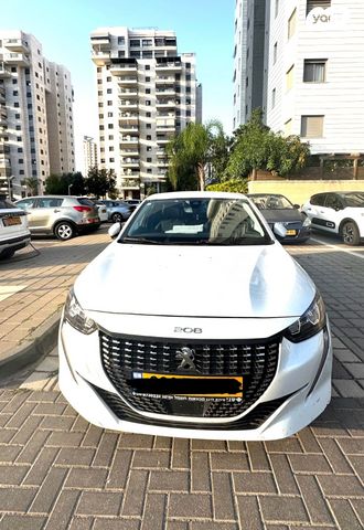 מודעת רכב פיג'ו 208