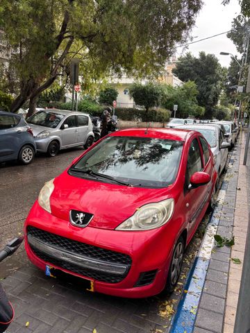 מודעת רכב פיג'ו 107