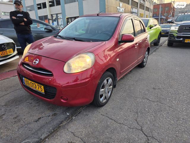 מודעת רכב ניסאן מיקרה