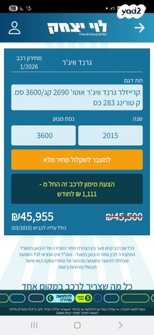 קרייזלר גראנד וויאג'ר