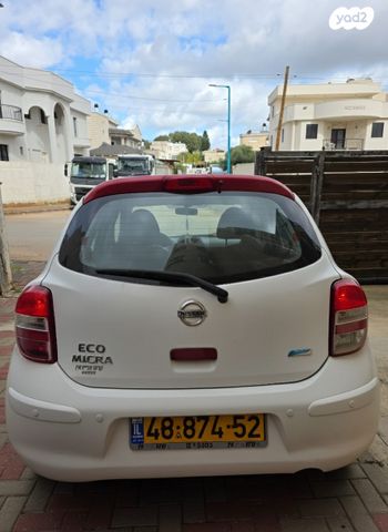 מודעת רכב ניסאן מיקרה