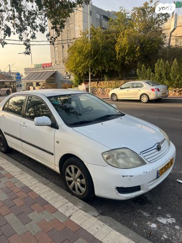 מודעת רכב טויוטה קורולה